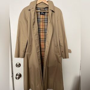 Burberry Tan Trench Coat